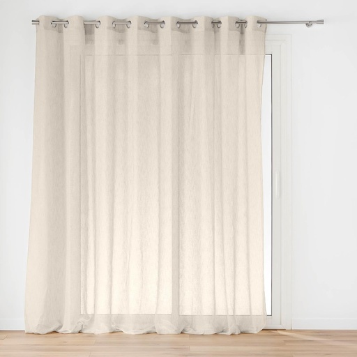 [L3C-1627705] Panneau à oeillets 140x240cm voile sable Lissea gris (copie)