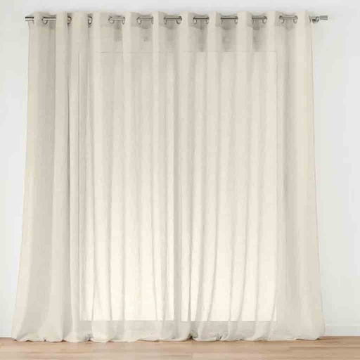 [L3C-1627706] Panneau à oeillets 240x240cm voile tisse Carlin lin (copie)
