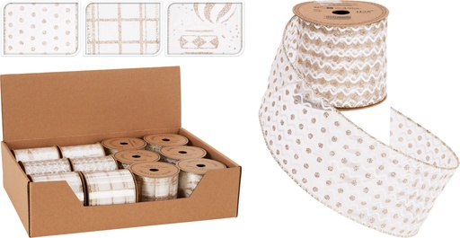 [KOO-747000010] Ruban 270*6 Champagne