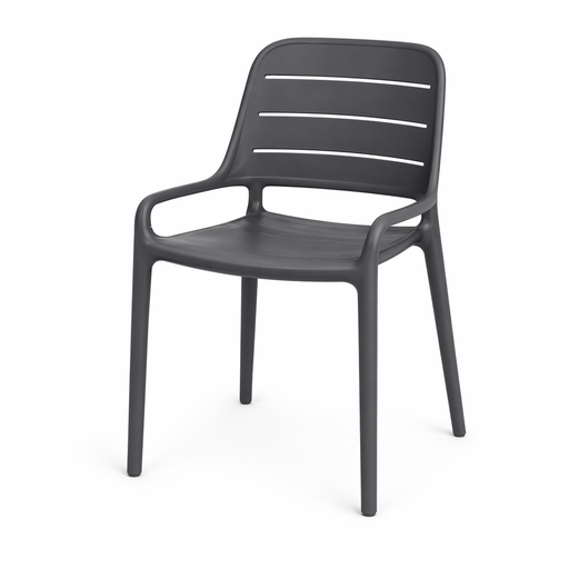 [DHF-378APPBLACKGREY] Chaise  Black Grey