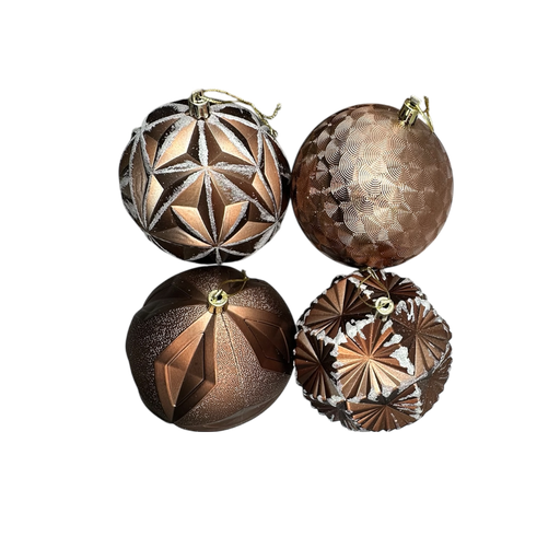 [LT-186] Boule de noel mixte 10cm 24pcs 