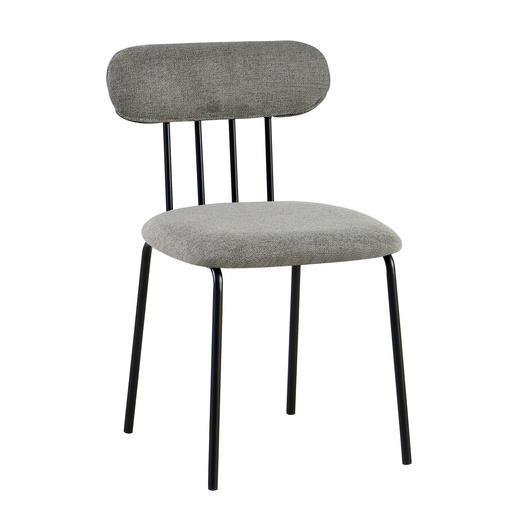 [MAT-DC929-UF920-12CH] Chaise Gris Moyen