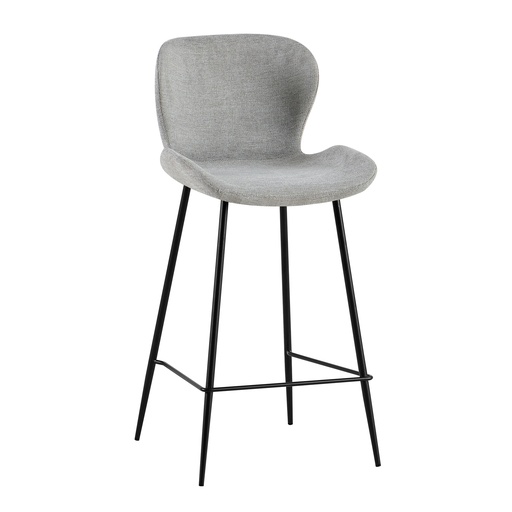 [MAT-BC555-UF920-10] Chaise de comptoir Gris Clair