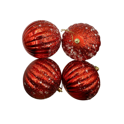 [LT-594] Boule de noel 10cm 6pcs 