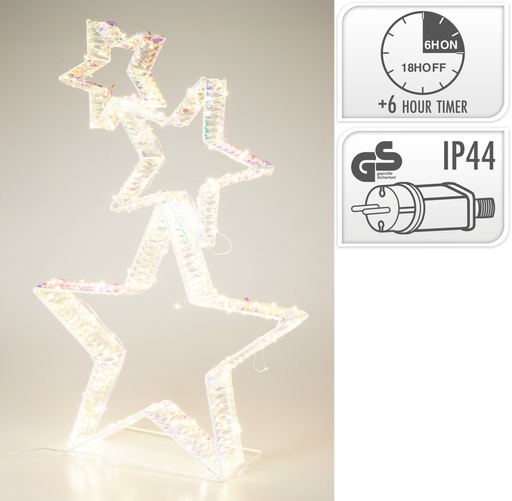 [KOO-AMZ141250] Etoile lumineux 80cm