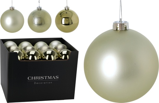 [KOO-CAR102590] Boule de noel Dia:12cm Vert