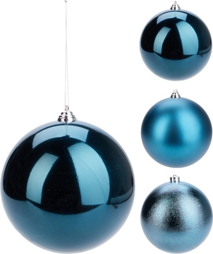 [KOO-CAR103610] Boule de noel Dia:18cm Bleu