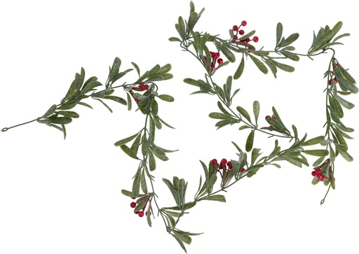 [KOO-MT1001580] Guirlande de baies Rouge 180cm