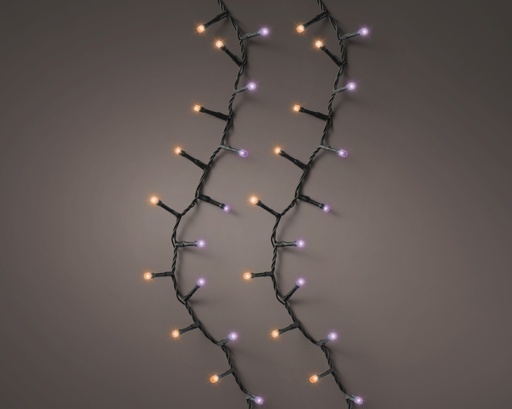 [KAE-495298] Guirlande lumineuse 11m Violet/Orange
