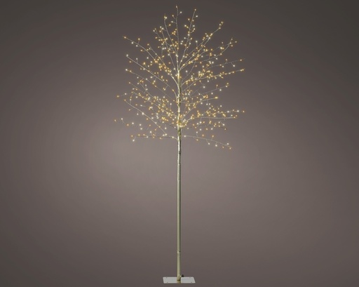 [KAE-491607] Arbre lumineux 150*60 Or/Blanc Chaud