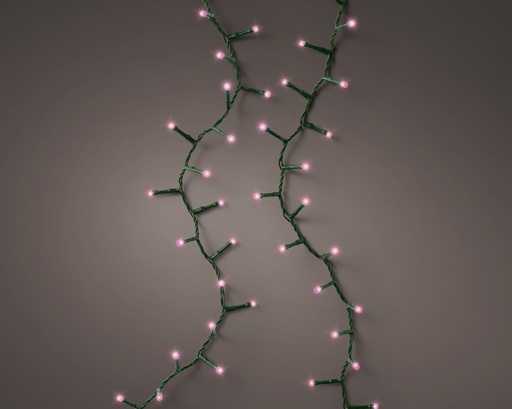[KAE-495265] Guirlande lumineuse 22,5m Rose