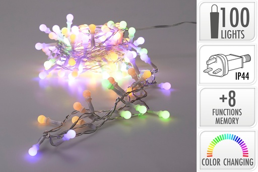 [KOO-AGL000800] Guirlande lumineux 100led