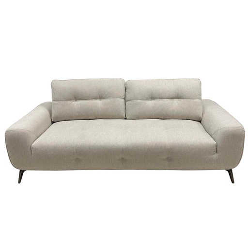 [MIN-MB24121-M01A] Sofa 3 places 89*221*107cm Beige