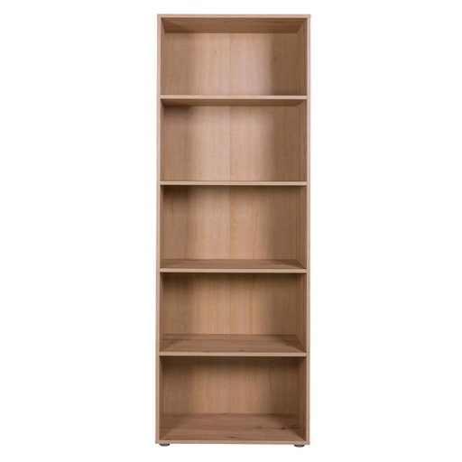 [COM-LB4084K76506] Etagère ESPRESSO 5 étages bois H200xL69xP35cm 