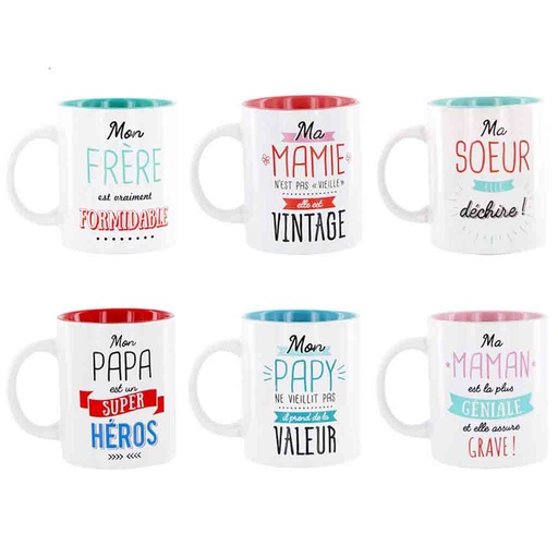 [CMP-MO0561] Tasse famille fantastique M24