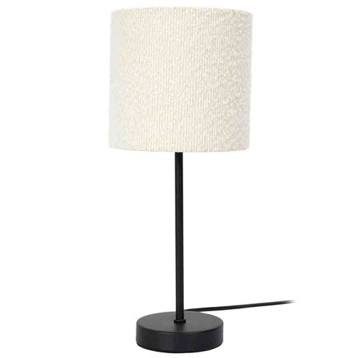 [CMP-LA0088] Lampe en métal abat-jour bouclette M6