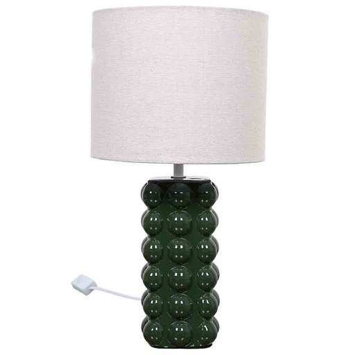 [CMP-LA0118] Lampe céramique vert foret M6