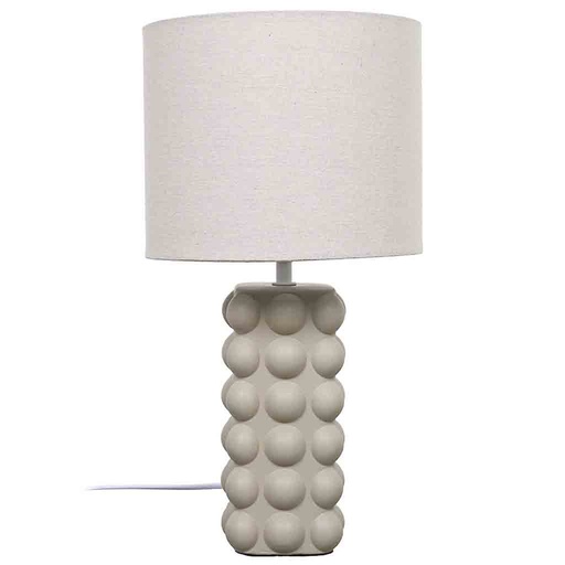 [CMP-LA0150] Lampe céramique taupe M6