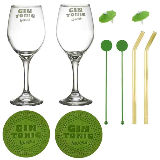 [CMP-KV7410] Coffret cocktail 10pcs Gin tonic M6