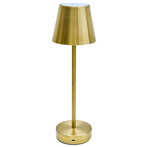 [CMP-LA0168] Lampe de table rechargeable USB or H36cm M8