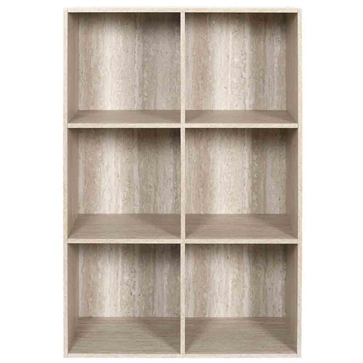 [CMP-HD7744] Rangement modulable 6 cases Pietra M1 L67xH98xP32cm