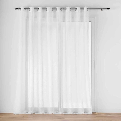 [L3C-1627639] Panneau à oeillets 300x240cm voile tisse Carlin naturel 