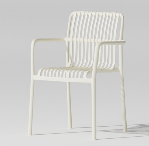 [FEN-1880-8951] Fauteuil 83*55,5*58 Cream