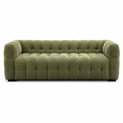 [UT-CASAA-DENTON-1028-20] Sofa CASA 3 places vert H67xL215xP85cm khaki