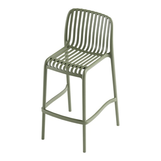 [FEN-1895-B65-8343] Chaise de comptoir 95*51*52 Vert Kaki