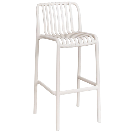 [FEN-1895-B75-8951] Chaise de comptoir 105*52,5*54 Cream