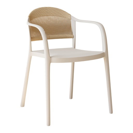 [FEN-1893-8951] Fauteuil 78*57,5*53 Cream