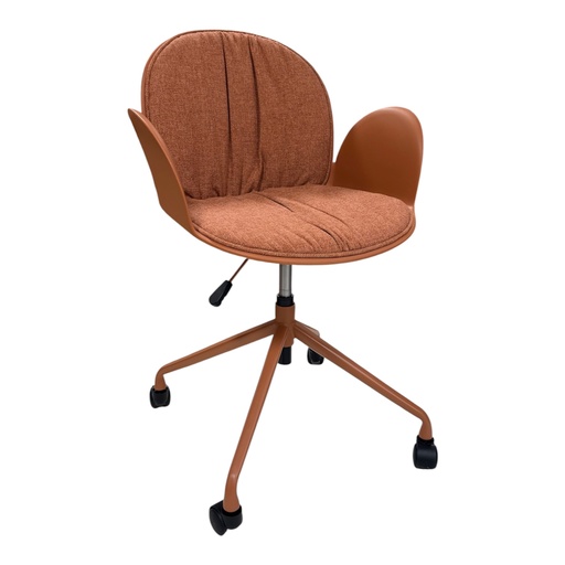 [FEN-F865-F1-9168] Fauteuil de bureau Orange Terracotta