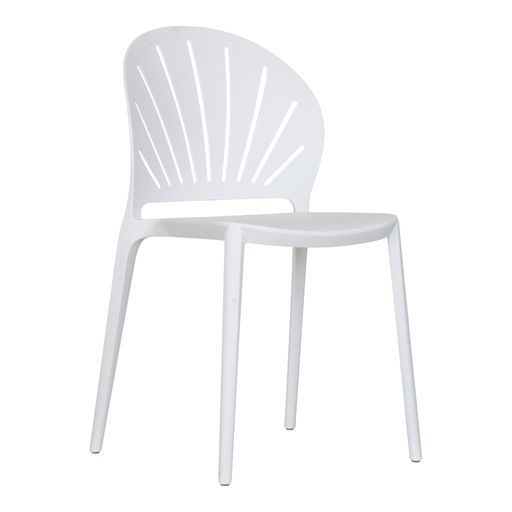 [FEN-1810-50007] Chaise 82*45,5*52 Blanc