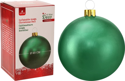 [KOO-491030260] Boule de noel gonflable dia 45cm Vert