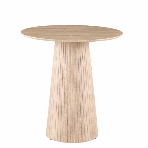 [MAT-BT620-6086] Table de comptoir diamètre 85cm et 90cm de hauteur bois clair