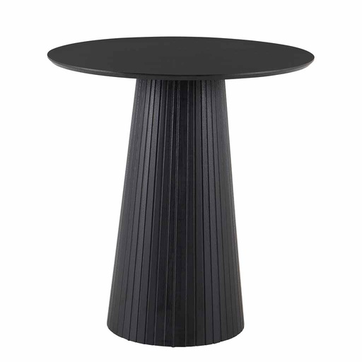 [MAT-BT620-BK01] Table de comptoir diamètre 85cm et 90cm de hauteur bois noir