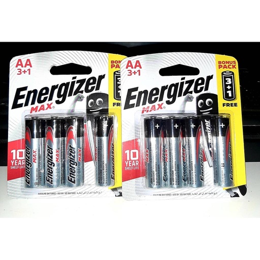 [ALI-PILE01] 3 Piles +1 AA LR6  E91BP3 + 1energ