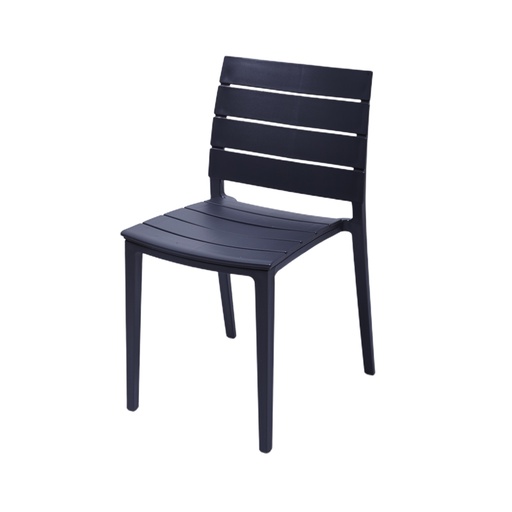 [DHF-274APBLACKGREY] Chaise Black Grey