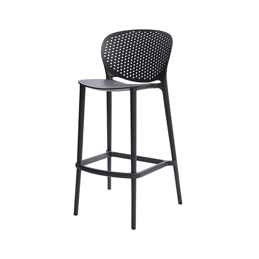 [DHF-303APPBLACK] Chaise de Bar H:75cm Black